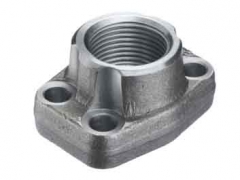 Ductile Gray Iron Sand Casting Threaded Flange Casting HS-GI-018