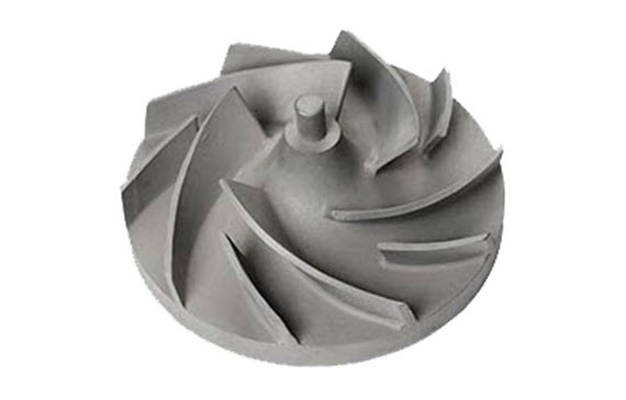 Titanium Casting Titanium Pump Impeller